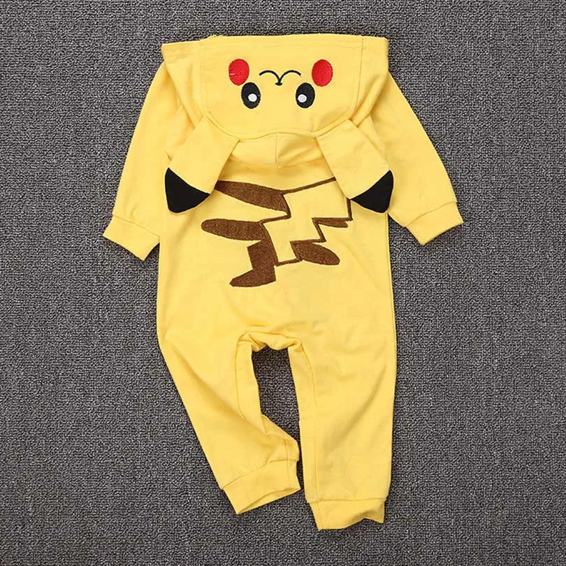 

Pokemon Go Team Mystic Baby Rompers Pikachu Instinct Valor Ash Ketchum Toddler Infant Boy Girl Outfit Jumpsuit Cosplay Costume