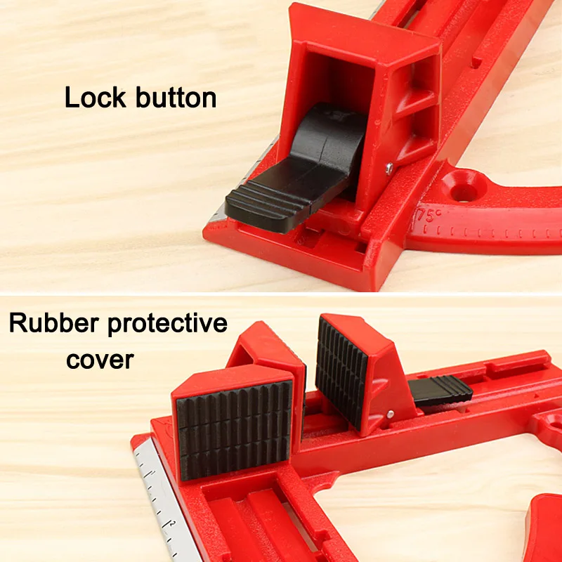 Plastic Right Angle Clamp 90 Degree Woodworking Ruler Picture Photo Frame Square Clamp Clip Holder HVR88
Plastic Right Angle Clamp 90 Degree Woodworking Ruler Picture Photo Frame Square Clamp Clip Holder HVR88