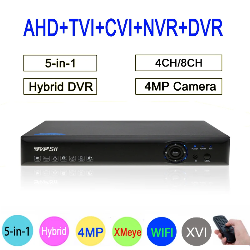 XMeye Blue-Ray Hi3521A 4MP Surveillance Camera 4CH/8CH 5 in 1 Wifi Hybrid Coaxial Onvif NVR CVI TVi AHD CCTV DVR Free shipping
XMeye Blue-Ray Hi3521A 4MP Surveillance Camera 4CH/8CH 5 in 1 Wifi Hybrid Coaxial Onvif NVR CVI TVi AHD CCTV DVR Free shipping