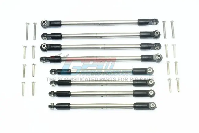 Регулируемые стержни из нержавеющей стали-24pc set для TRAXXAS E-REVO 2 0 86086-4 56087-1 | Игрушки и
