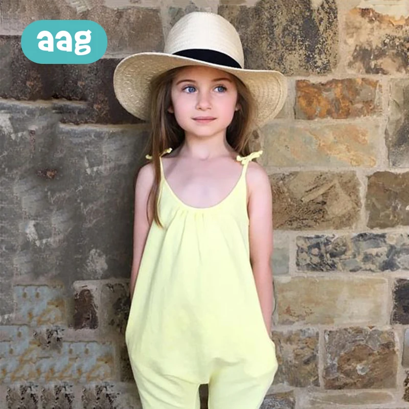 AAG Girls Kids One-piece Overall Playsuit Jumpsuit Summer Baby Girl Solid Bodysuits Soft Girls Fashion Sunsuits Outfit Clothes 0
AAG Girls Kids One-piece Overall Playsuit Jumpsuit Summer Baby Girl Solid Bodysuits Soft Girls Fashion Sunsuits Outfit Clothes 0