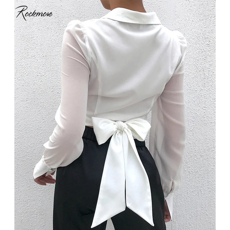 Rockmore Korea Style Long Sleeve Women T-shirt With Button Harajuku Bandage Sashes Elegant T Shirts Femme Crop Tops Tees Autumn
Rockmore Korea Style Long Sleeve Women T-shirt With Button Harajuku Bandage Sashes Elegant T Shirts Femme Crop Tops Tees Autumn