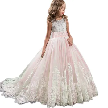 Princess Flower Girl Dress Summer Cotton Kids Party Wedding Lace Princess Sleeveless Bridesmaid Pageant Tutu Tulle Gown L0514
Princess Flower Girl Dress Summer Cotton Kids Party Wedding Lace Princess Sleeveless Bridesmaid Pageant Tutu Tulle Gown L0514