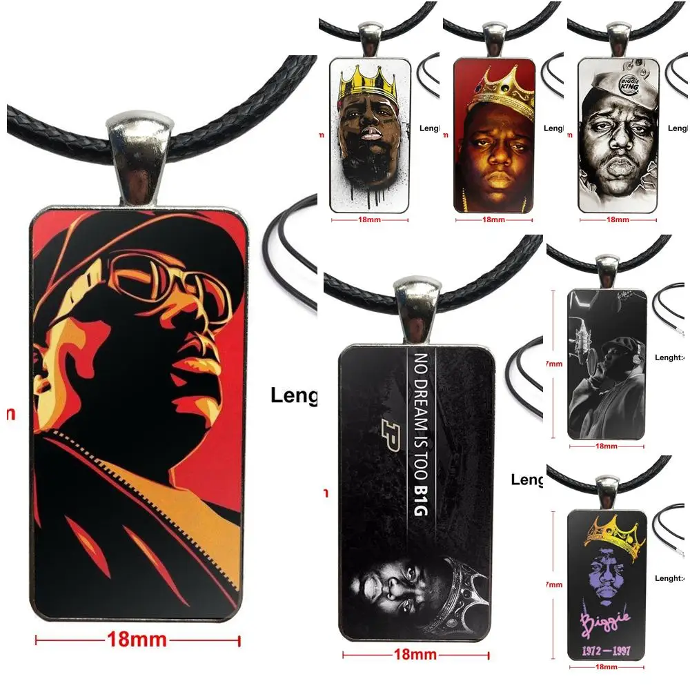 Notorious Big Biggie Smalls Jewelry With Stainless Steel Plated Glass Cabochon Choker Long Pendant Rectangle Necklace For Unisex
Notorious Big Biggie Smalls Jewelry With Stainless Steel Plated Glass Cabochon Choker Long Pendant Rectangle Necklace For Unisex