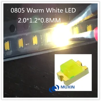 1000 pcs 0805 SMD LED Warm white ledS 2800-3200K LED Light Diode Water Clear DIY Super Bright
1000 pcs 0805 SMD LED Warm white ledS 2800-3200K LED Light Diode Water Clear DIY Super Bright