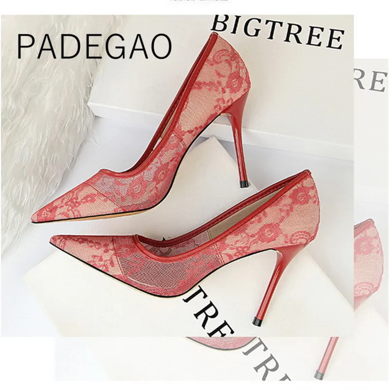 Women Shoes Lace Fashion Pumps 2019 Sexy Elegant Party Supper High Heel Korean Lady Shoes
Women Shoes Lace Fashion Pumps 2019 Sexy Elegant Party Supper High Heel Korean Lady Shoes