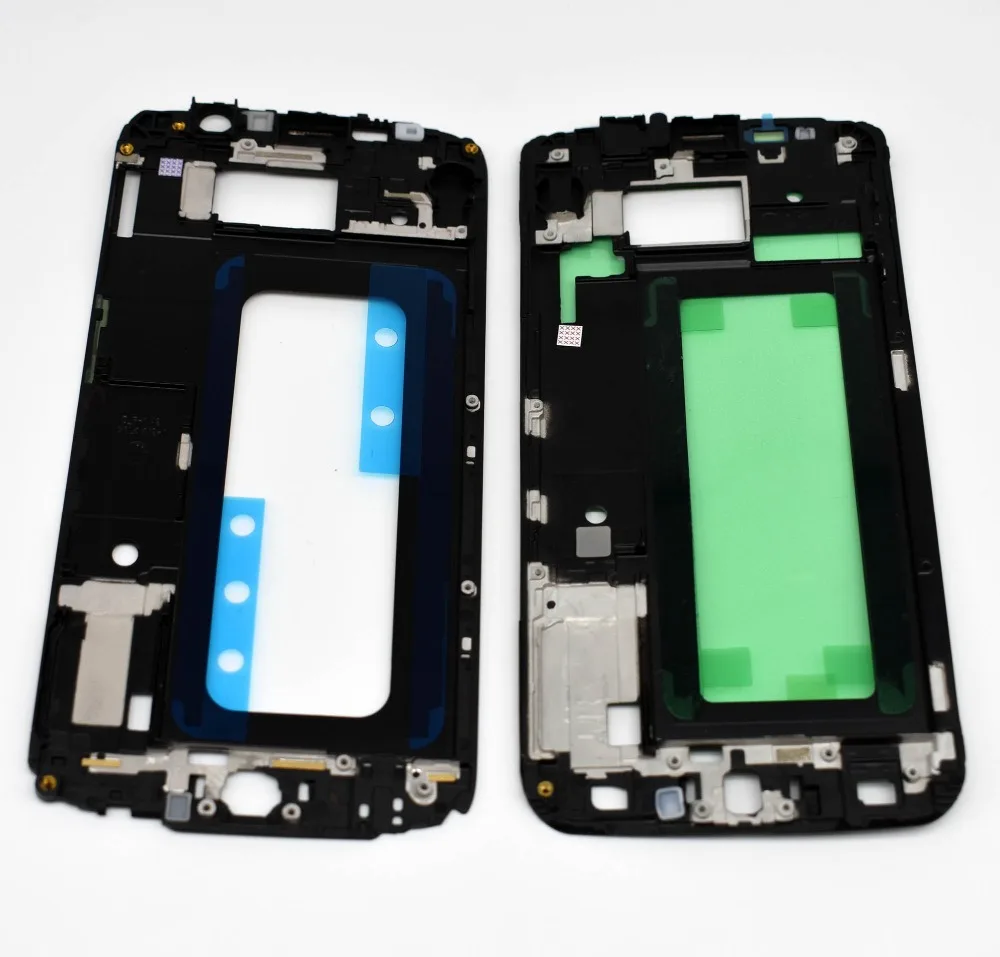 New Front Housing Middle Frame Bezel Plate Cover for Samsung Galaxy S6 G920 s6 edge G925 Replacement Repair Part | Мобильные