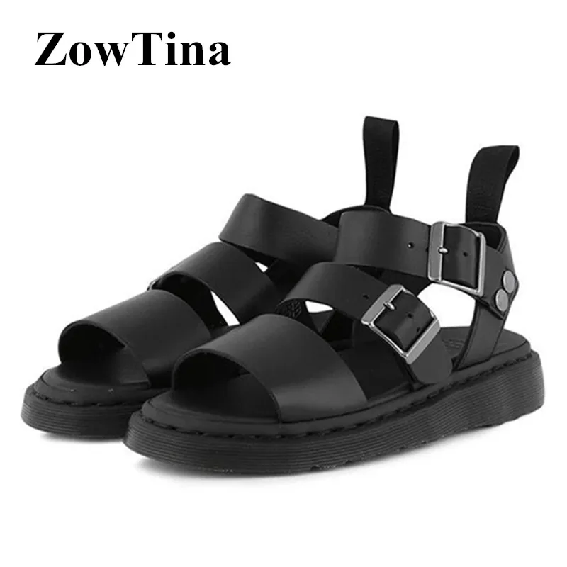 Women Gladiator Flats Sandals Black Leather Casual Summer Shoes Woman Platform Sandalias Mujer Red Blue White Ladies Shoes
Women Gladiator Flats Sandals Black Leather Casual Summer Shoes Woman Platform Sandalias Mujer Red Blue White Ladies Shoes