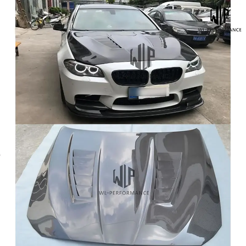 F10 F18 M5 style Carbon fiber / Fiberglass Front Engine Hood Cover for BMW 5 series F10 F18 M5 Car styling 11-15
F10 F18 M5 style Carbon fiber / Fiberglass Front Engine Hood Cover for BMW 5 series F10 F18 M5 Car styling 11-15