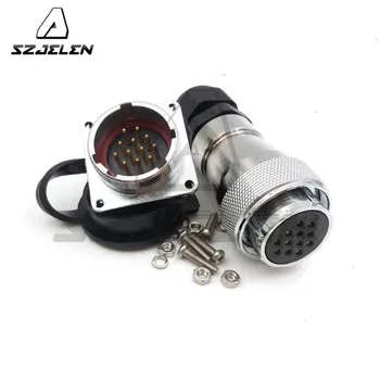 SZJELEN WS28 , 12 pin electrical power plug socket ,Waterproof and dustproof connectors,IP67 male female connector
SZJELEN WS28 , 12 pin electrical power plug socket ,Waterproof and dustproof connectors,IP67 male female connector