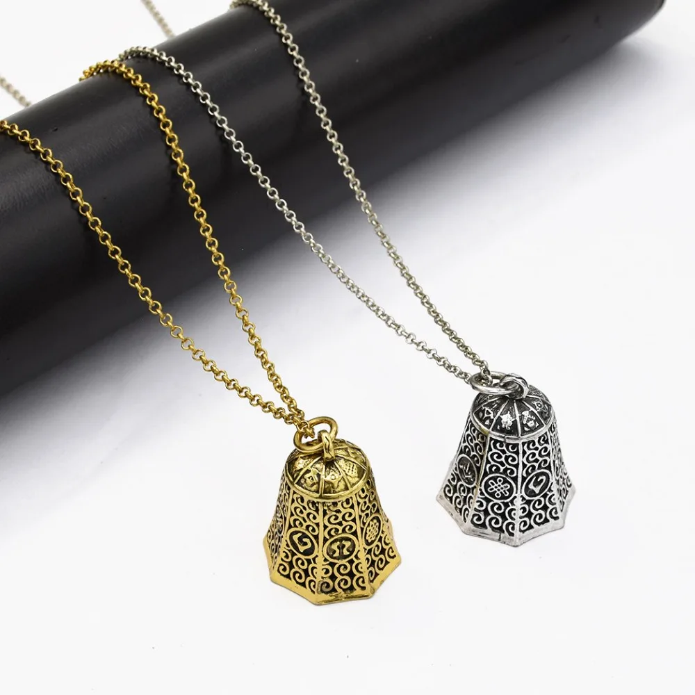 Cool Biker Jingle Bell Antique Gold Silver Bib Statement Necklace For Women Hollow Carve Flower Bell Jar Pendant Necklace Collar
Cool Biker Jingle Bell Antique Gold Silver Bib Statement Necklace For Women Hollow Carve Flower Bell Jar Pendant Necklace Collar