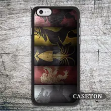 All House GOT Game Of Thrones Case For iPod 5 and For iPhone 7 6 6s Plus 5 5s SE 5c 4 4s Classic High Quality Phone Cover
