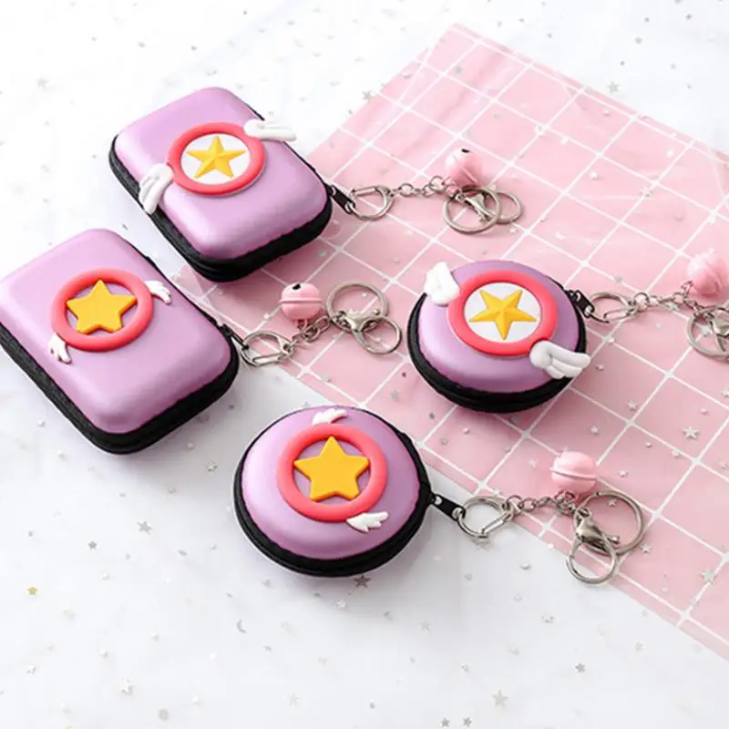 1 Pc Creative Cartoon Cardcaptor Sakura Coin bag keychain Headphone Storage Bag Figures Toys gift
1 Pc Creative Cartoon Cardcaptor Sakura Coin bag keychain Headphone Storage Bag Figures Toys gift