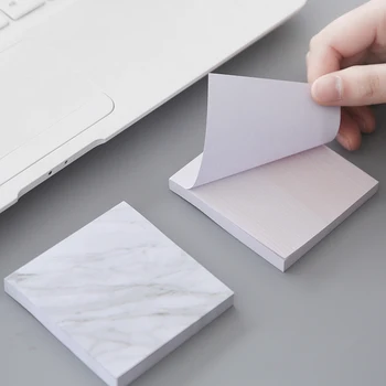 30 Sheets/pack Self-adhesive Memo Pad Sticky Notes Marble Cute Stationery Notice Stickers N Time Notepad School Office Supplies
30 Sheets/pack Self-adhesive Memo Pad Sticky Notes Marble Cute Stationery Notice Stickers N Time Notepad School Office Supplies