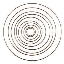 Cerceaux de broderie ensemble de cerceau de broderie en bois de bambou(China)