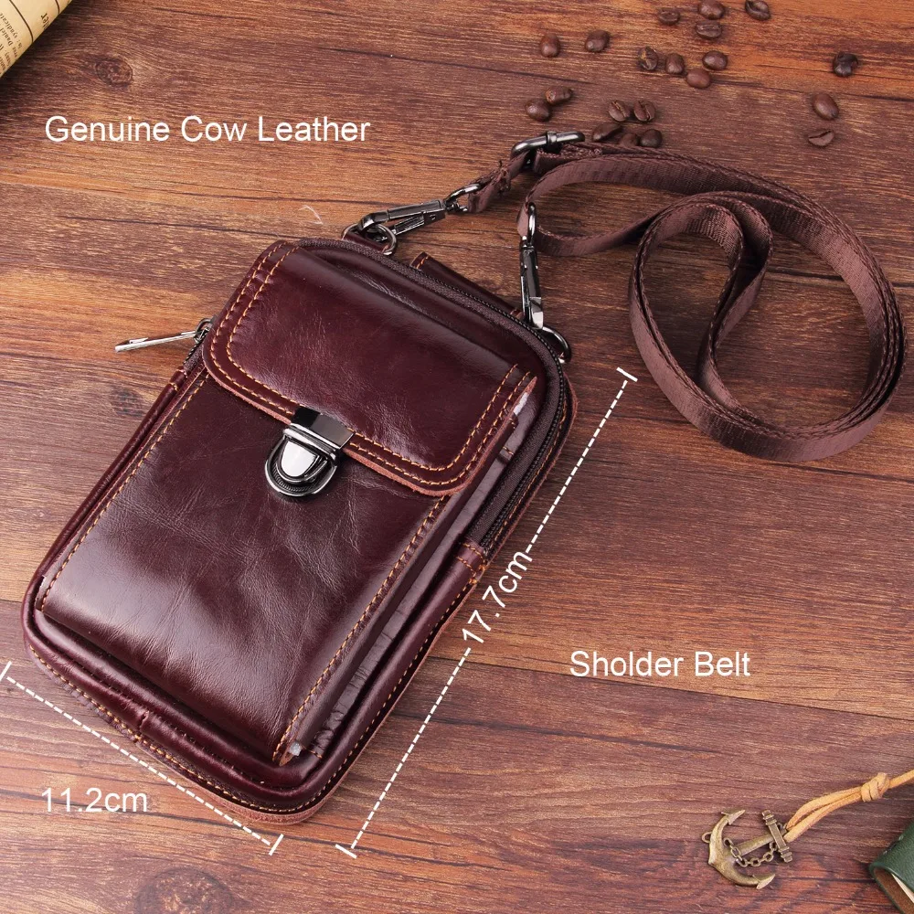 Genuine Leather Pouch Shoulder Belt Phone Case For Motorola One Power,Doogee X50L X70 X60 X80 X10S X11 X60L,OnePlus 6T McLaren
Genuine Leather Pouch Shoulder Belt Phone Case For Motorola One Power,Doogee X50L X70 X60 X80 X10S X11 X60L,OnePlus 6T McLaren