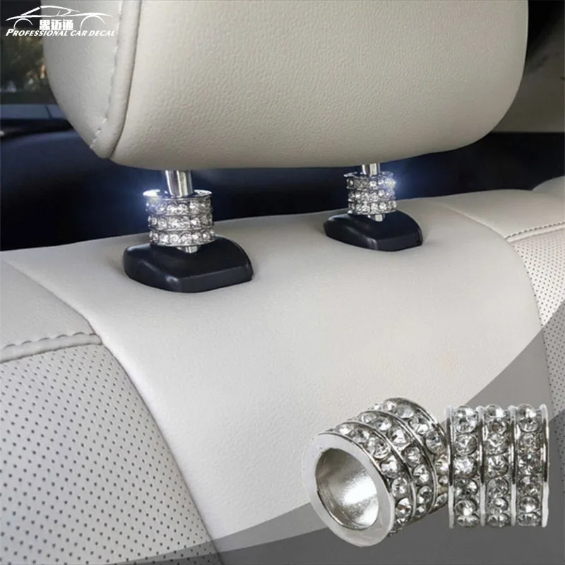 crystal car seat headrest colar charms rhinestone interior Bling car accessory auto seat decoration accessories for women 2pcs
crystal car seat headrest colar charms rhinestone interior Bling car accessory auto seat decoration accessories for women 2pcs