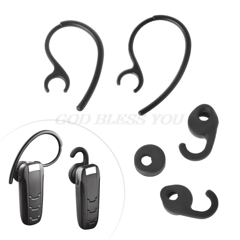 

5 pcs/SET Ear Hook Ear Bud Gel Tip for Jabra EASYGO/EASYCALL/CLEAR/TALK Bluetooth Headset