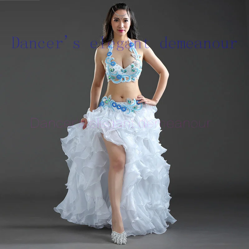 New belly dance costumes senior sexy handmake bra+belt+skirt 3pcs belly dance set for women belly dance competition suits
New belly dance costumes senior sexy handmake bra+belt+skirt 3pcs belly dance set for women belly dance competition suits