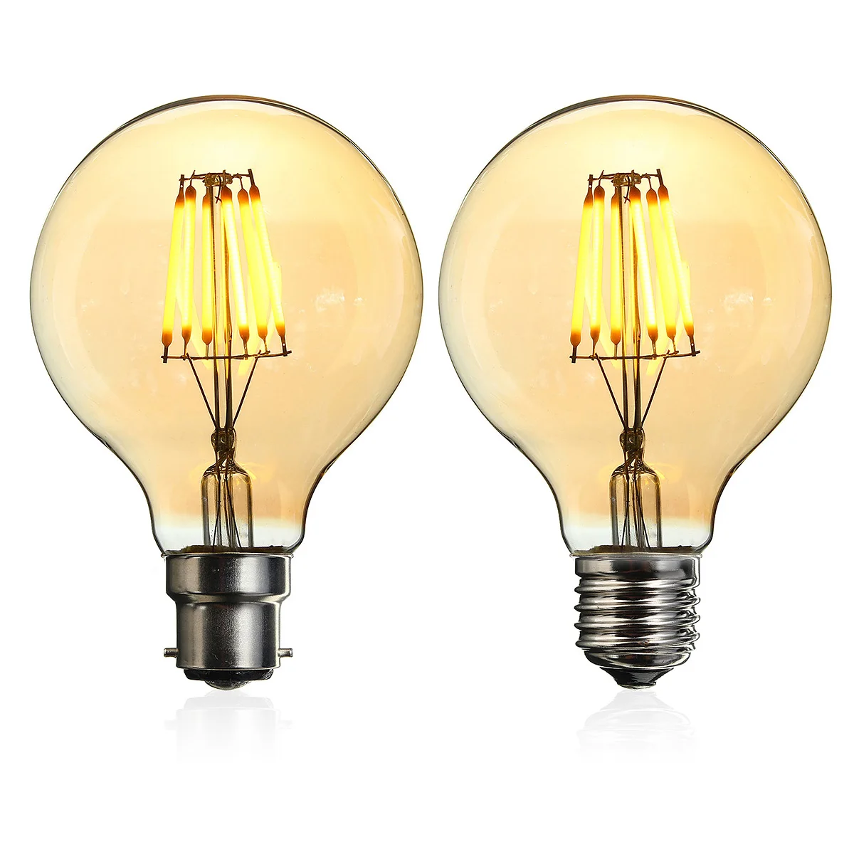 Vintage LED Light Bulb Edison Bulb E27 B22 G80 Dimmable 6W Retro Globe Light Lamp Filament Bulb 220V for Home Bar Decor Lighting
Vintage LED Light Bulb Edison Bulb E27 B22 G80 Dimmable 6W Retro Globe Light Lamp Filament Bulb 220V for Home Bar Decor Lighting