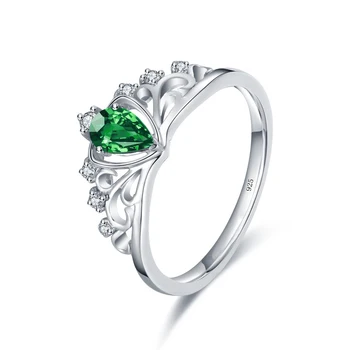 New Crown Rings for Women Bague 925 Silver Ruby Sapphire Peridot Heart Princess Ring Created Precious Stone Jewelry Luxury Party
New Crown Rings for Women Bague 925 Silver Ruby Sapphire Peridot Heart Princess Ring Created Precious Stone Jewelry Luxury Party