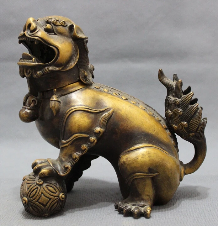 wholesale factory Chinese Bronze FengShui PiXiu Fu Dog Lion Head Ball Statue Incense Burner Censer
wholesale factory Chinese Bronze FengShui PiXiu Fu Dog Lion Head Ball Statue Incense Burner Censer