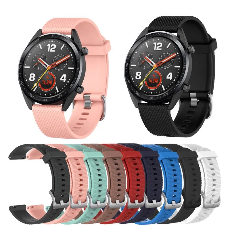 Sports Silicone Strap for Huawei Watch GT Active/Honor Magic Watches Strap GT Elegant Wristband Smart Bracelet Replacement Belt
Sports Silicone Strap for Huawei Watch GT Active/Honor Magic Watches Strap GT Elegant Wristband Smart Bracelet Replacement Belt