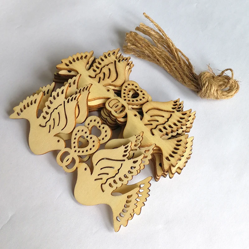 10Pcs DIY Couple Peace Dove Wedding Valentine's Day Party Decorative Supplies Handmade Cardmaking Scrapbooking Wooded Chip Decor
10Pcs DIY Couple Peace Dove Wedding Valentine's Day Party Decorative Supplies Handmade Cardmaking Scrapbooking Wooded Chip Decor
