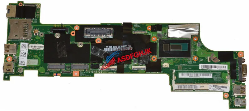 Оригинал для Lenovo ThinkPad X250 материнская плата ноутбука с i5 5300U 2 3 Ghz CPU 00HT385 полностью