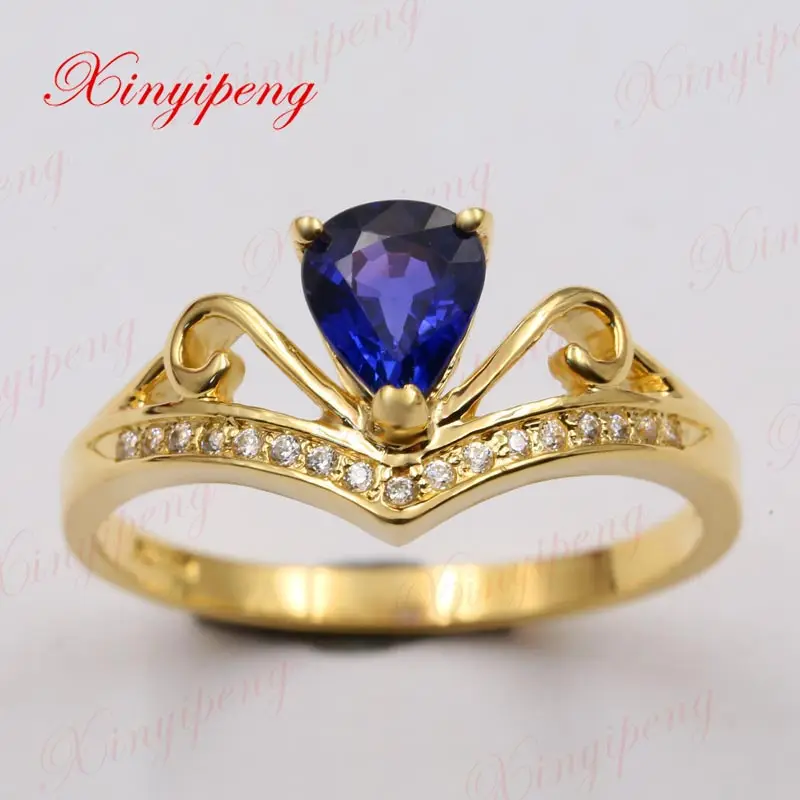 Xin yi peng 18 k rose gold inlaid natural pink sapphire ring, woman ring ,fashion simple and easy
Xin yi peng 18 k rose gold inlaid natural pink sapphire ring, woman ring ,fashion simple and easy