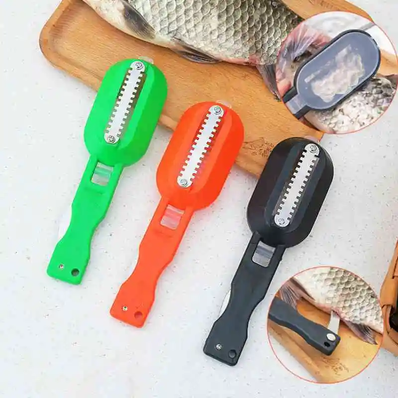Kitchen gadget Multifunctional Fish Scale Planer Tool Fish Killing Scraping Knife Fish Cleaning Tools Cooking Accessorie
Kitchen gadget Multifunctional Fish Scale Planer Tool Fish Killing Scraping Knife Fish Cleaning Tools Cooking Accessorie