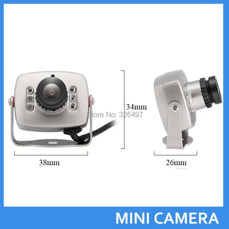 New Mini Wired Audio Mic CCTV surveillance Camera Security Color 940nm Night Vision Infrared Video Cam simulation Cameras
New Mini Wired Audio Mic CCTV surveillance Camera Security Color 940nm Night Vision Infrared Video Cam simulation Cameras