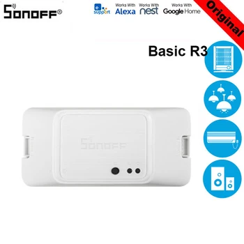 1/2/3/4/5/10pcs EWeLink Smart Sonoff BasicR3 WiFi Switch Smart Remote Control DIY Switch Compatible with Alexa Google Home IFTTT
1/2/3/4/5/10pcs EWeLink Smart Sonoff BasicR3 WiFi Switch Smart Remote Control DIY Switch Compatible with Alexa Google Home IFTTT