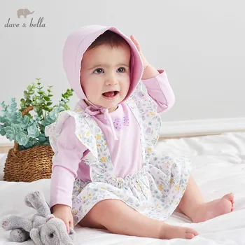 DBH10042 dave bella 6M-3Y new born rompers baby long sleeve floral jumpsuit infant toddler boutique onesies girls romper
DBH10042 dave bella 6M-3Y new born rompers baby long sleeve floral jumpsuit infant toddler boutique onesies girls romper