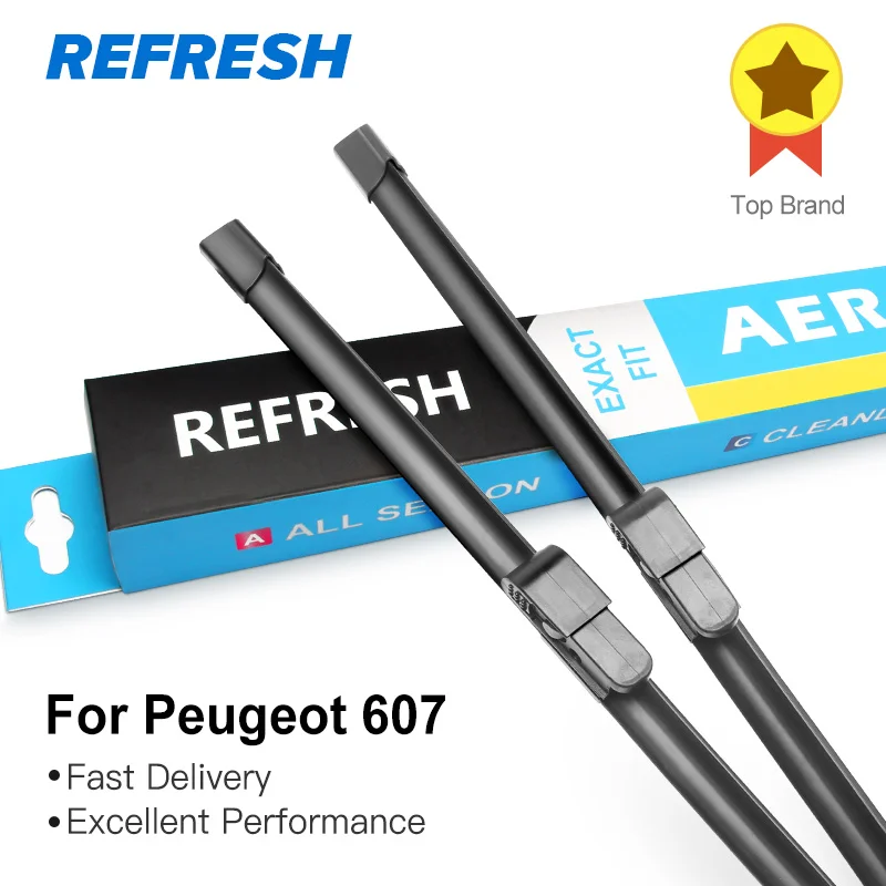 REFRESH Щетки стеклоочистителя для Peugeot 607 Fit Боковые защелки Оружие 2002 2003 2004 2005 2006 2007 2008 2009 2010 2011
REFRESH Щетки стеклоочистителя для Peugeot 607 Fit Боковые защелки Оружие 2002 2003 2004 2005 2006 2007 2008 2009 2010 2011