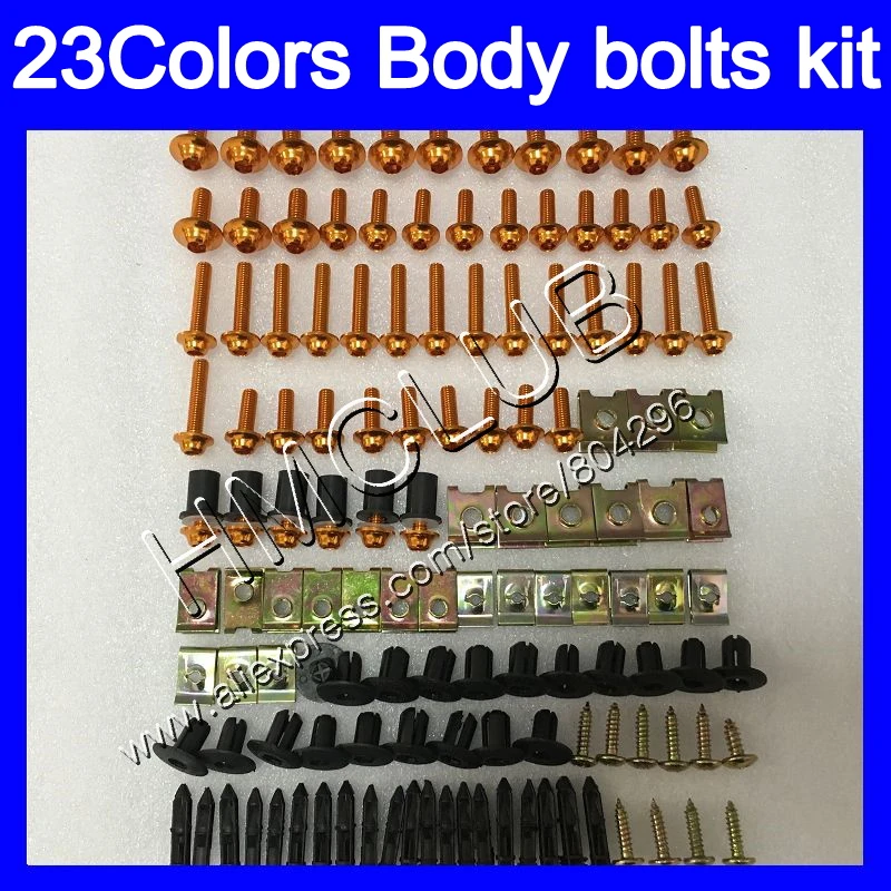 Complete Fairing bolts kit For HONDA VTR1000 00 01 02 03 04 05 06 RC51 SP1 SP2 VTR 1000 2000 2006 00 Full Body screws Nuts screw
Complete Fairing bolts kit For HONDA VTR1000 00 01 02 03 04 05 06 RC51 SP1 SP2 VTR 1000 2000 2006 00 Full Body screws Nuts screw