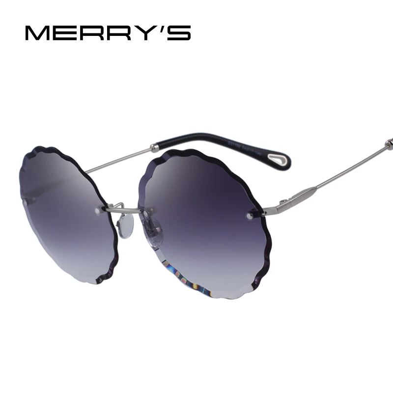 MERRY'S DESIGN Women Rimless Round Sunglasses Gradient Lens UV400 Protection S'6299
MERRY'S DESIGN Women Rimless Round Sunglasses Gradient Lens UV400 Protection S'6299