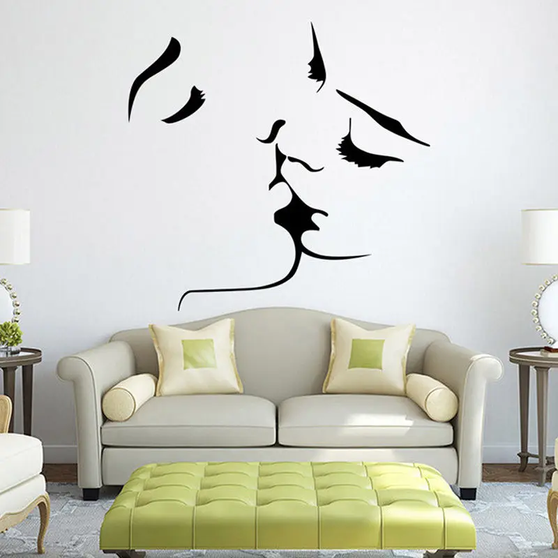 Free Shipping Abstract Love Kiss Patten Wall Art Sticker Vinyl Decal Mural Bedroom Home Decor KW-155
Free Shipping Abstract Love Kiss Patten Wall Art Sticker Vinyl Decal Mural Bedroom Home Decor KW-155