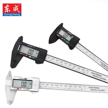 Dongcheng Digital Vernier Calipers 150mm 6inch LCD Electronic Carbon Fiber Gauge Height Measuring Instruments Micrometer
Dongcheng Digital Vernier Calipers 150mm 6inch LCD Electronic Carbon Fiber Gauge Height Measuring Instruments Micrometer