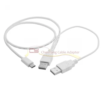 CY USB 3.1 Type C USB-C to Dual A Male Extra Power Data Y Cable for Cell Phone & Hard Disk
CY USB 3.1 Type C USB-C to Dual A Male Extra Power Data Y Cable for Cell Phone & Hard Disk