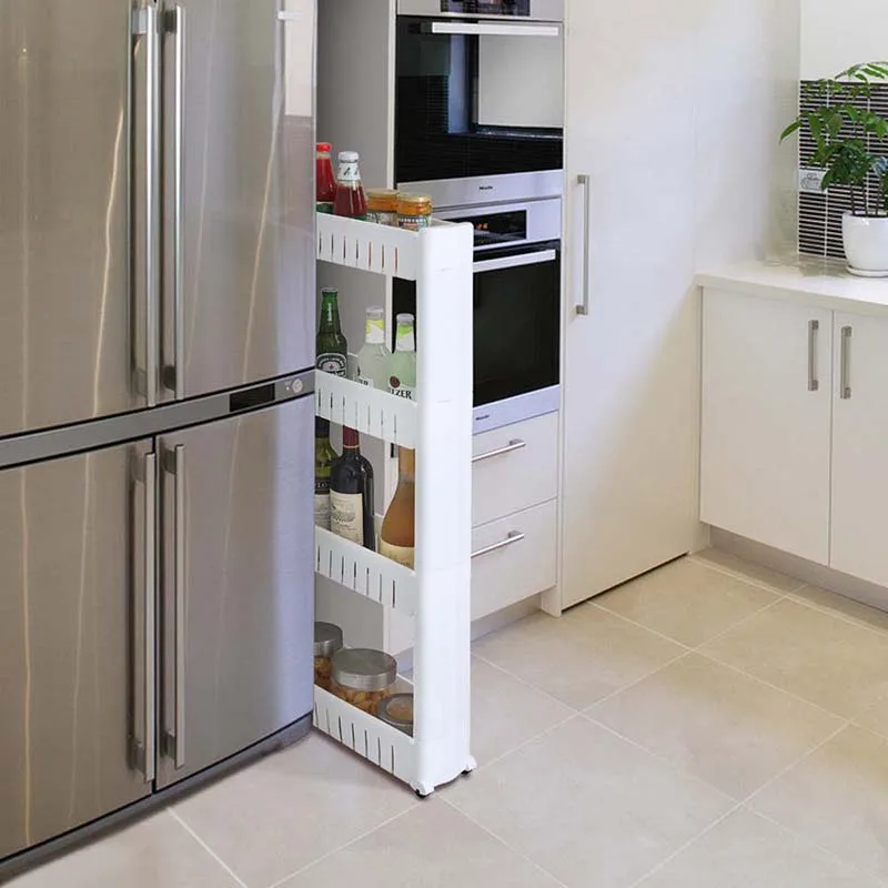 Kitchen Bathroom Storage Shelf Removable Wheels Three/Four Layers Rack Multipurpose Living Room Floor Corner Organization Holder
Kitchen Bathroom Storage Shelf Removable Wheels Three/Four Layers Rack Multipurpose Living Room Floor Corner Organization Holder