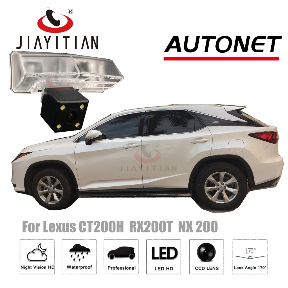 

JIAYITIAN rear camera For Lexus RX200 RX200T HS250 2015~2018 CCD Night Vision Backup camera Licence plate camera