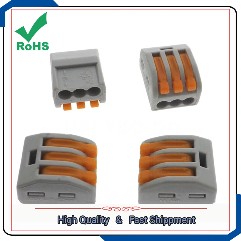 Wire Connectors Universal Terminals Universal Wire Wiring Artifacts Quick Concierge PCT-213
Wire Connectors Universal Terminals Universal Wire Wiring Artifacts Quick Concierge PCT-213