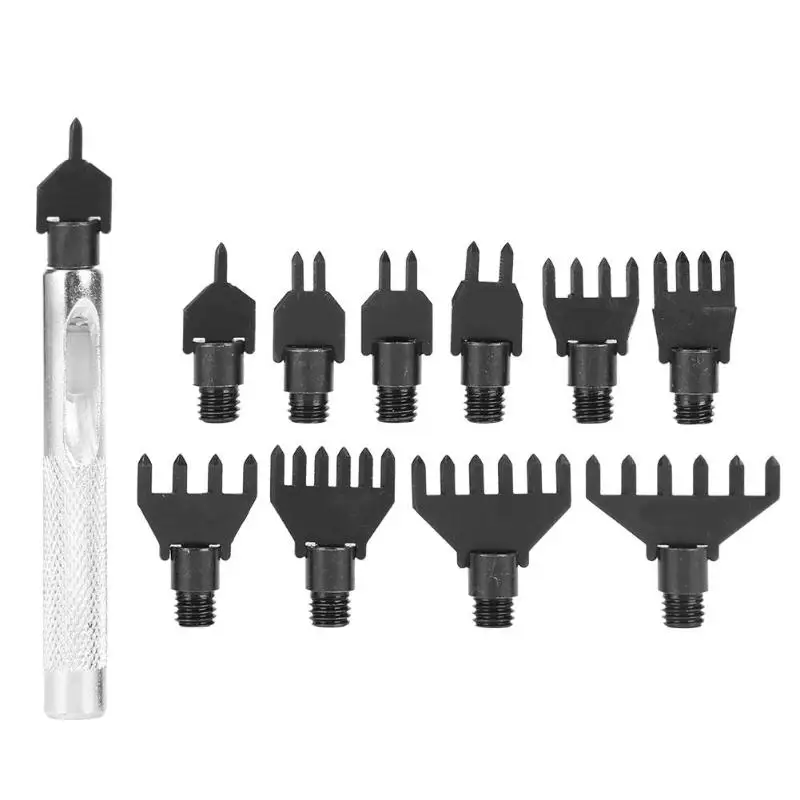 10pcs Steel Leather Hollow Punch Tools Set Belt Hole Punching Leathercraft Hole Craft Set Leather Hollow Puncher Accessories
10pcs Steel Leather Hollow Punch Tools Set Belt Hole Punching Leathercraft Hole Craft Set Leather Hollow Puncher Accessories