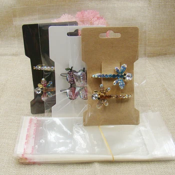 zerongE jewelry white/kraft/black paper Hair Accessories Clips Band Hair Claw Packaging Display Card 100pcs+100 opp bag per lot
zerongE jewelry white/kraft/black paper Hair Accessories Clips Band Hair Claw Packaging Display Card 100pcs+100 opp bag per lot