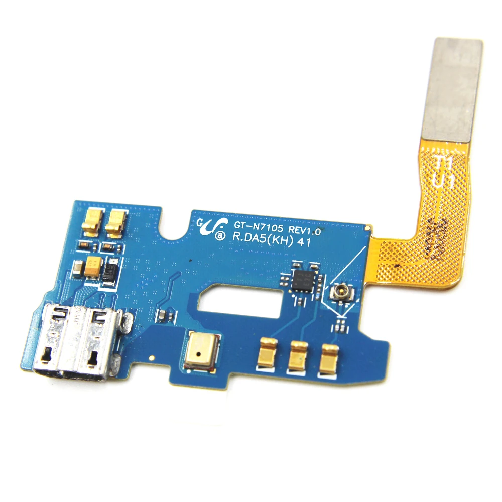 100% Новый оригинальный док станция для Samsung Note 2 4G N7105 разъем USB порта зарядки гибкий