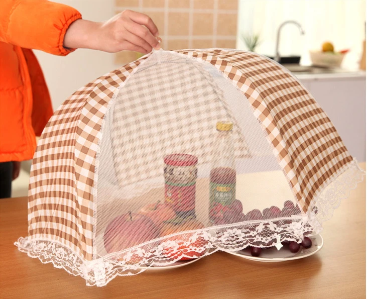 Lace meal cover dust-proof folding food dish cover anti-fly table cover table cover
Lace meal cover dust-proof folding food dish cover anti-fly table cover table cover