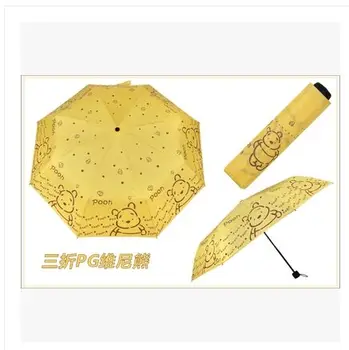 Korean version of the creative students children cartoon umbrella Winnie three folding umbrella folding KT cat adult clear umbre
Korean version of the creative students children cartoon umbrella Winnie three folding umbrella folding KT cat adult clear umbre