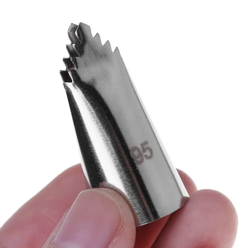 Leaves Icing Piping Nozzle Cookie Cream Cake Decorating Tools Top Pastry DIY Baking Supplies
Leaves Icing Piping Nozzle Cookie Cream Cake Decorating Tools Top Pastry DIY Baking Supplies