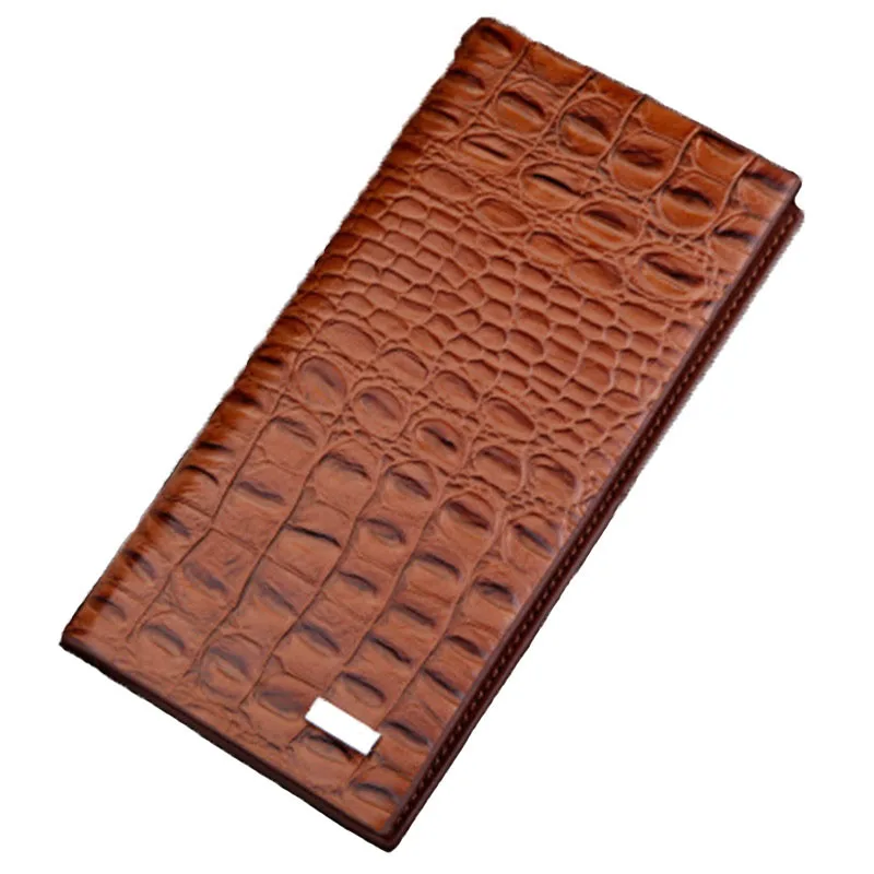 Crocodile pattern leisure folder Suit clip high-quality PU genuine Fashion long section Card & ID Holders
Crocodile pattern leisure folder Suit clip high-quality PU genuine Fashion long section Card & ID Holders